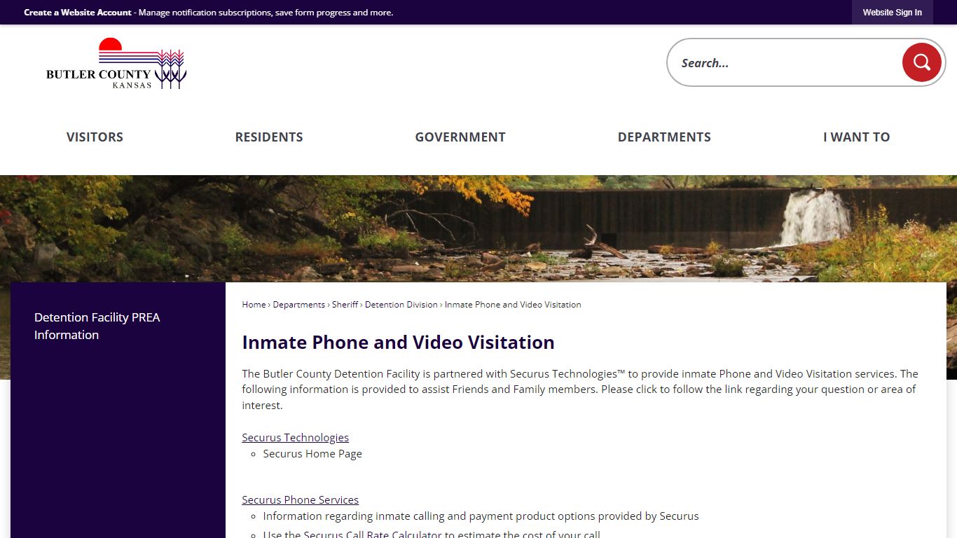 Inmate Phone and Video Visitation - Butler County, KS - Official Website